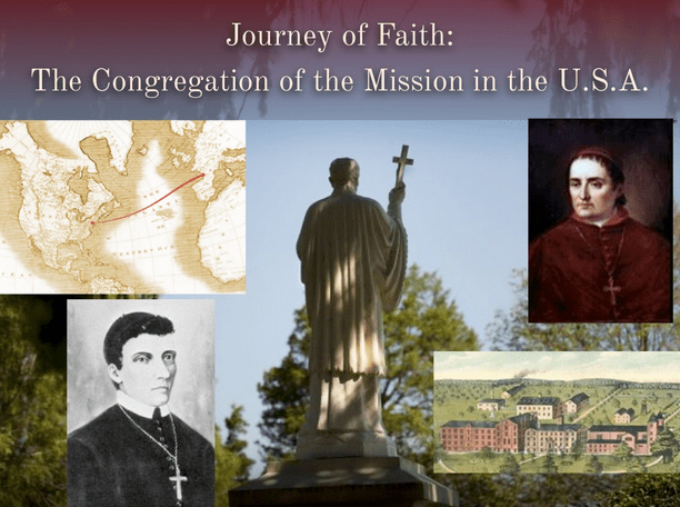 Journey of the Vincentians – Rome to USA