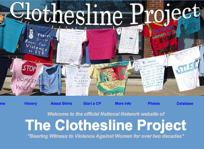 When clotheslines speak! – LCUSA and STJ