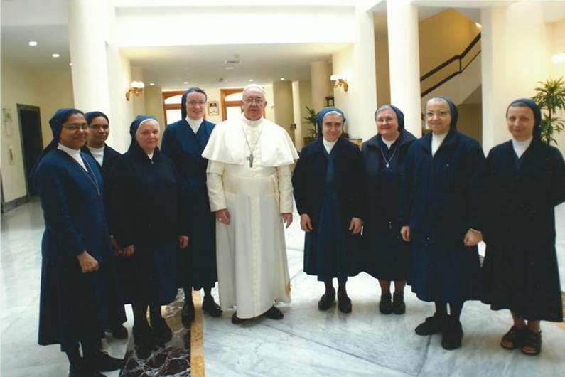 History of Daughters of Charity serving Popes