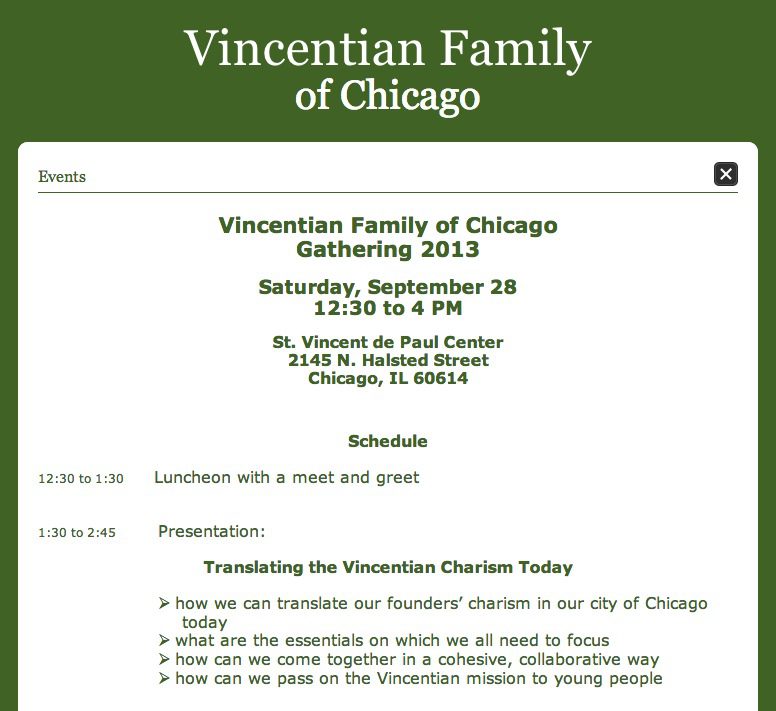 Vincentian Family of Chicago