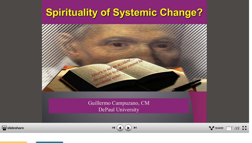 Spirituality of Systemic Change