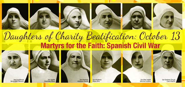 27 Daughters of Charity Martyrs – Beatified Oct. 13