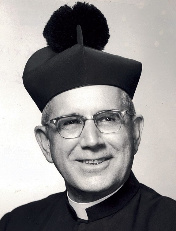 Vincentian who annointed President Kennedy