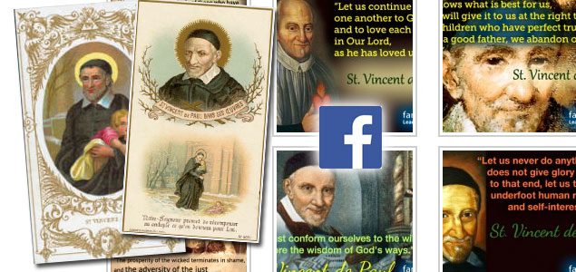 Vincentian prayer cards – Then… and Now