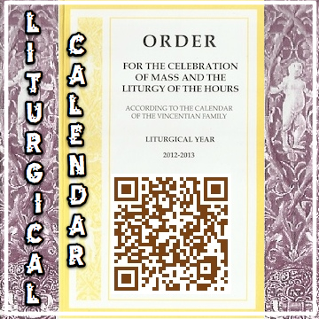 April Vincentian liturgical calendar