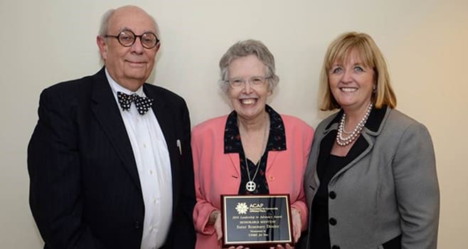 Sister of Charity honored for work with the vulnerable