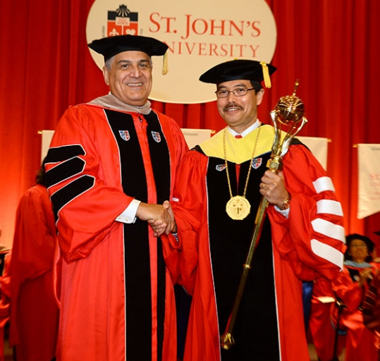 Investiture of new President of SJU
