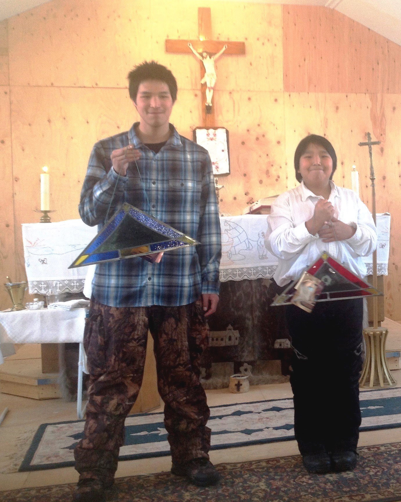 Vincentian Family celebrating in high Western Arctic