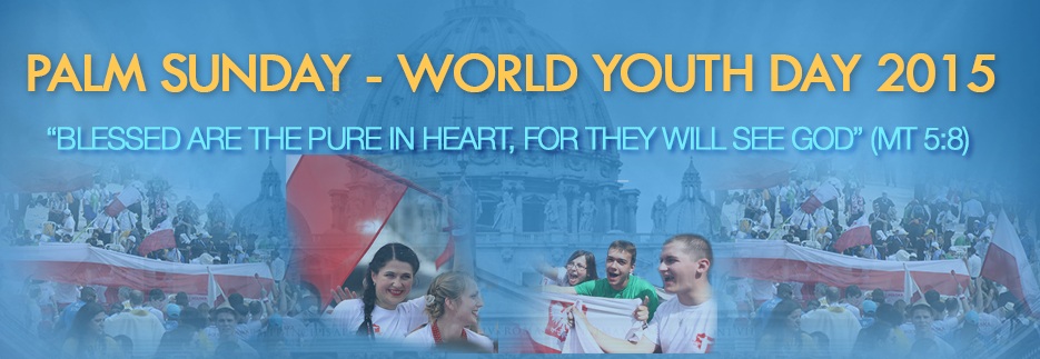 Palm Sunday and World Youth Day live around the world
