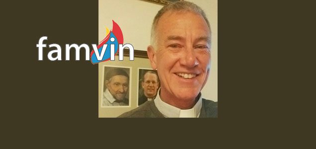 A new face for FamVin! Fr. Aidan Rooney