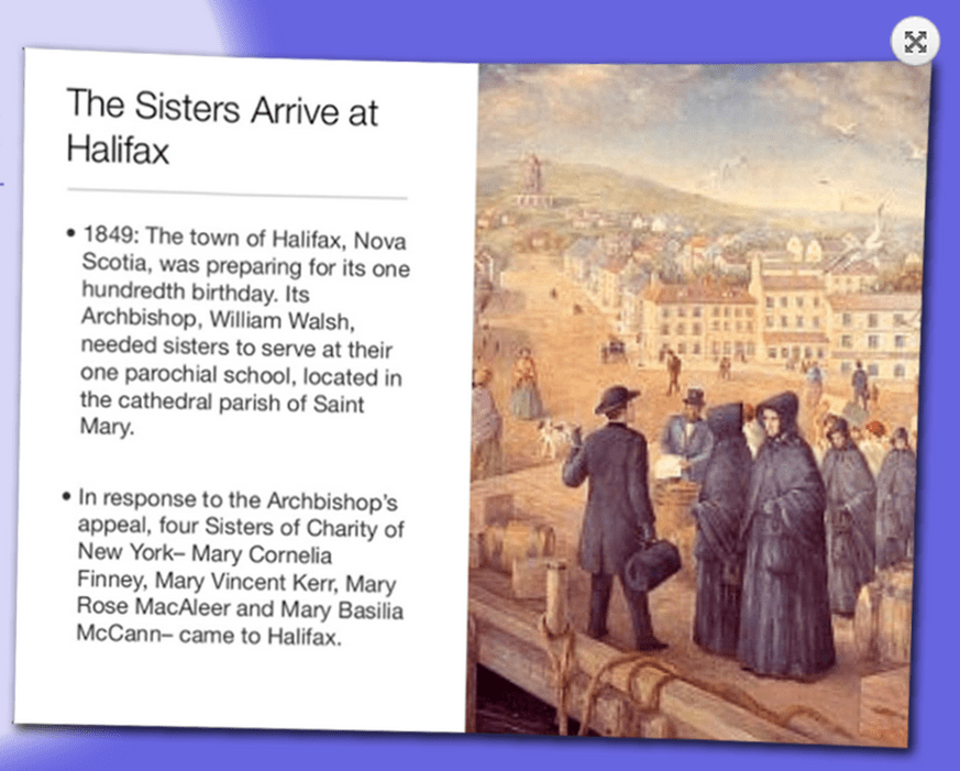 Anniversary of Sisters of Charity landing in Halifax