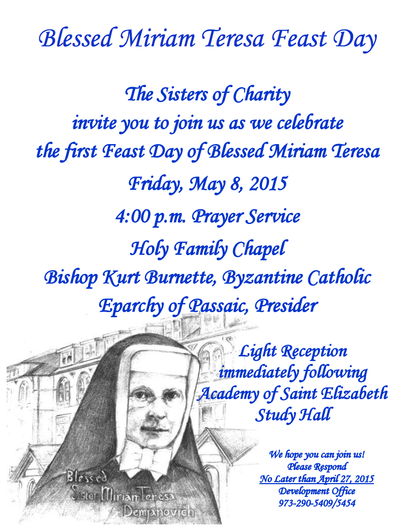Rejoice with the Sisters of Charity!
