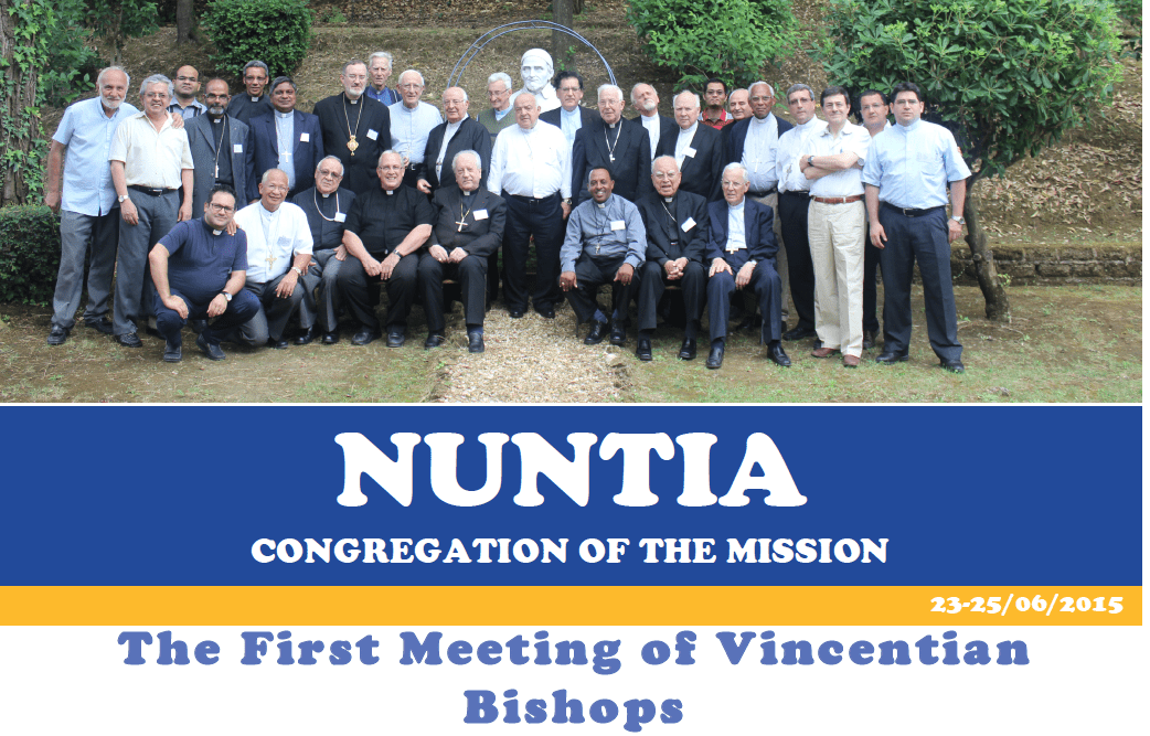 Historic meeting of 22 Vincentian Bishops