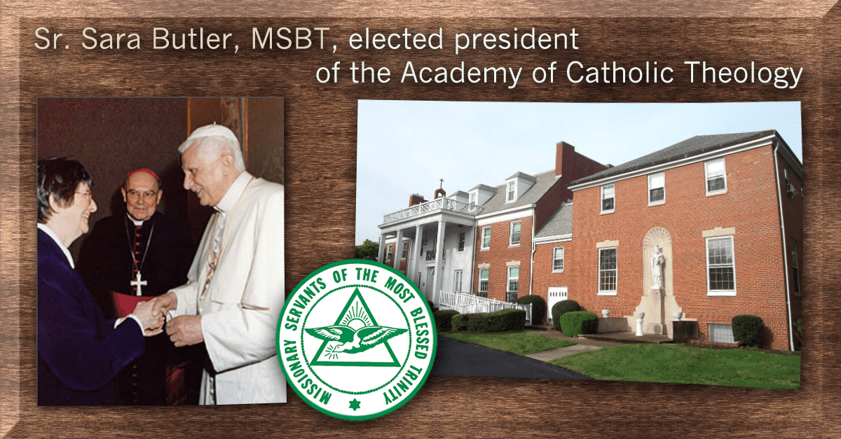 Sr. Sara MSBT heads Academy of Catholic Theology