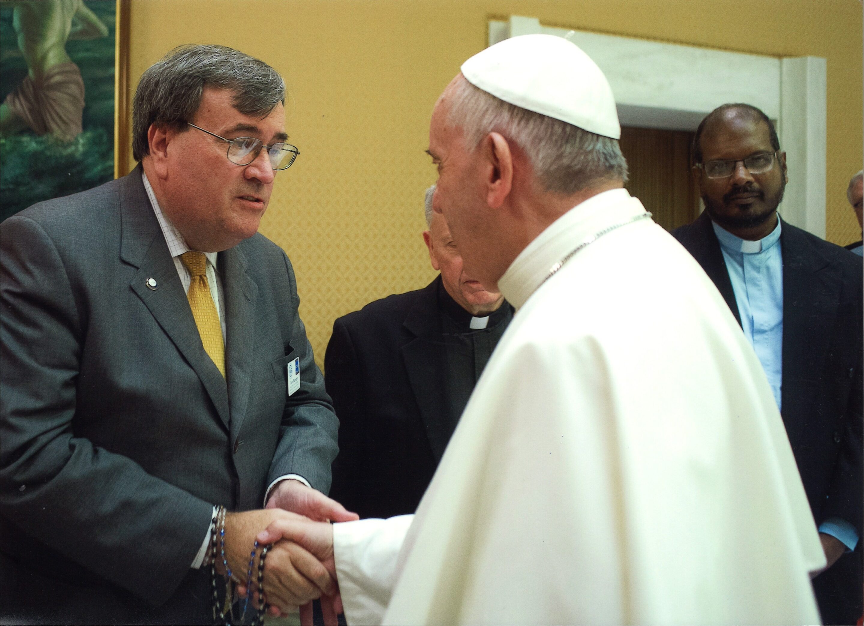 SVDP leaders speak to Pope – What would you say?