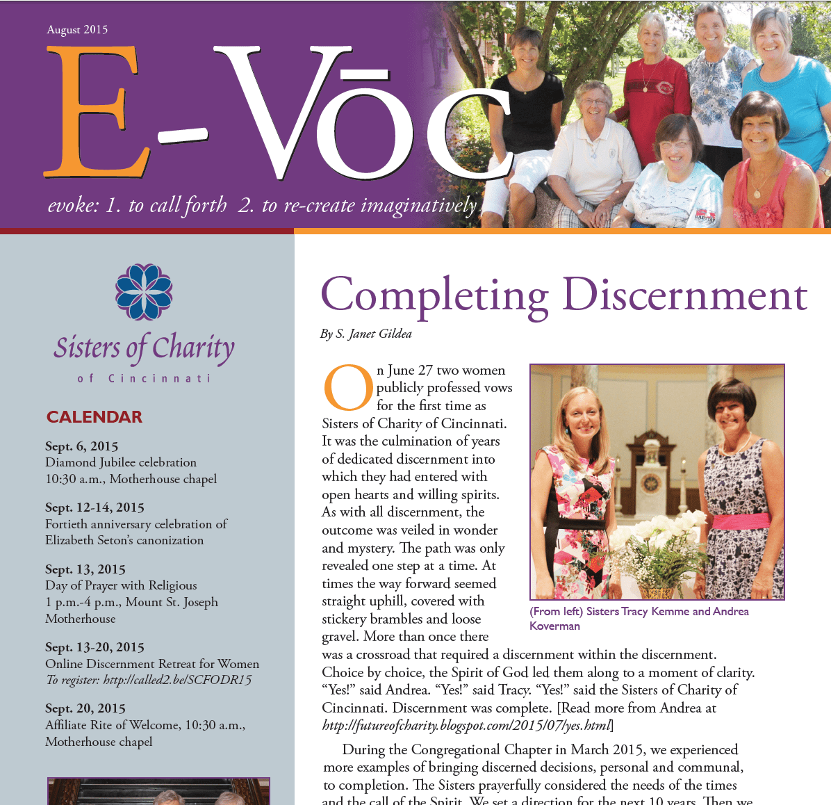 Completing Discernment