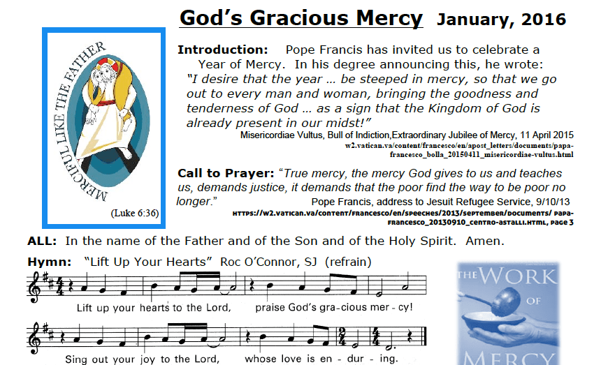 LCUSA prayer service: God’s Gracious Mercy