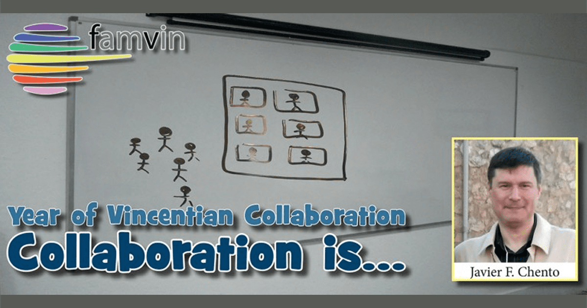 Collaboration is… taking up as my own common challenges