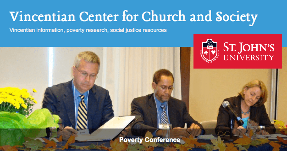 Vincentian Center hosts poverty conference