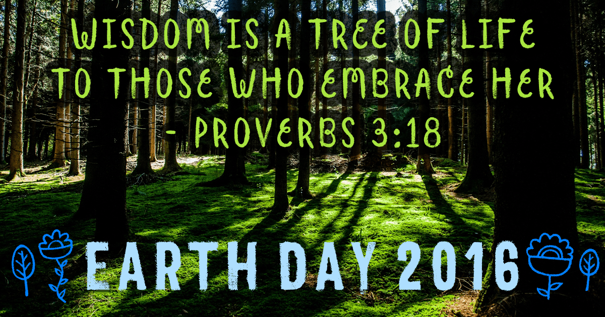 Earth Day – April 22, 2016