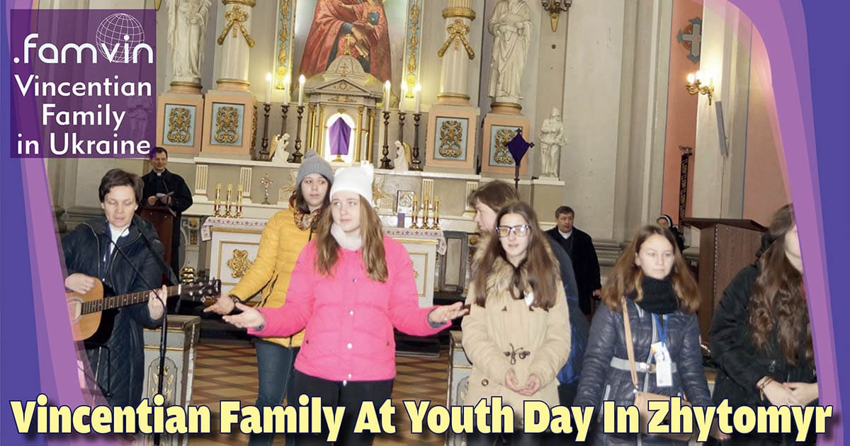 Vincentian Family At Youth Day In Zhytomyr