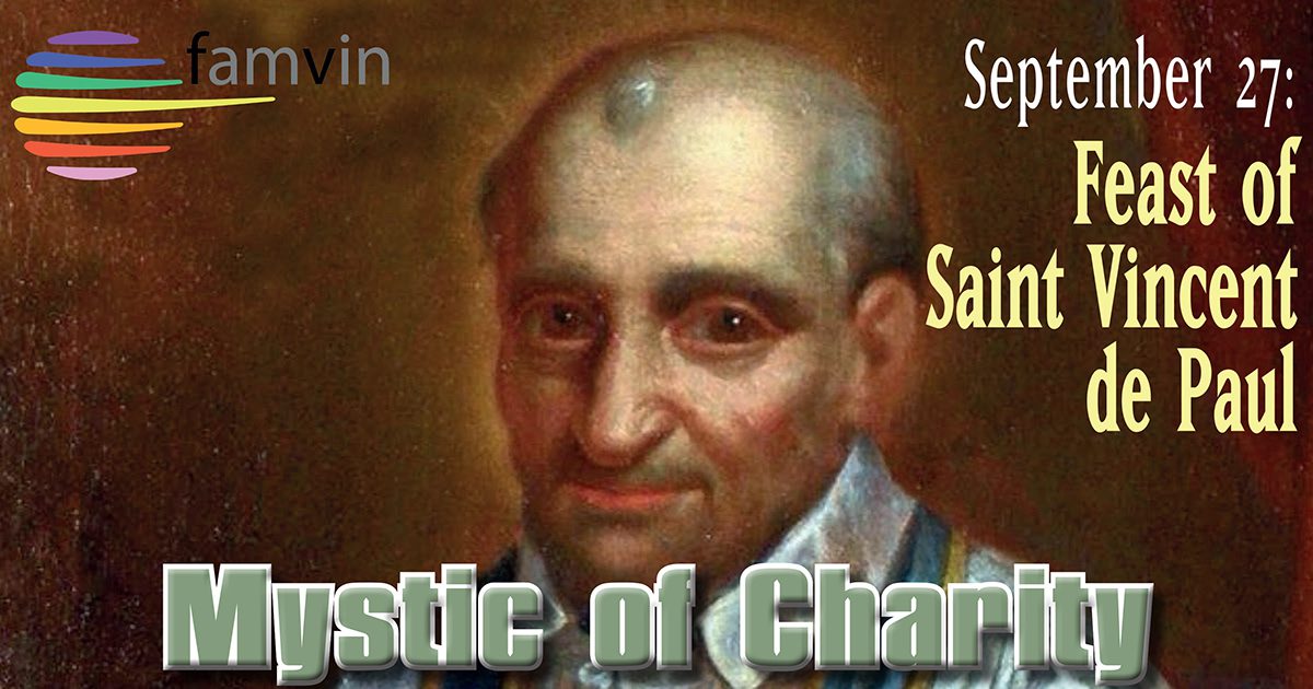 Message from the Superior General, Tomaž Mavrič, CM, on the feast of St. Vincent de Paul