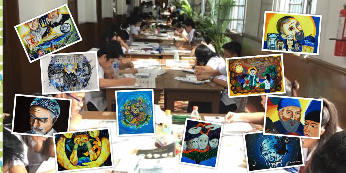 Adamson Students “Leave a Mark”: New Vincentian Art #IamVincent
