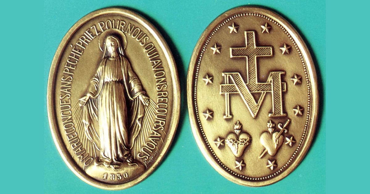 The History of Salvation in a Medal • Tales of the Miraculous Virgin