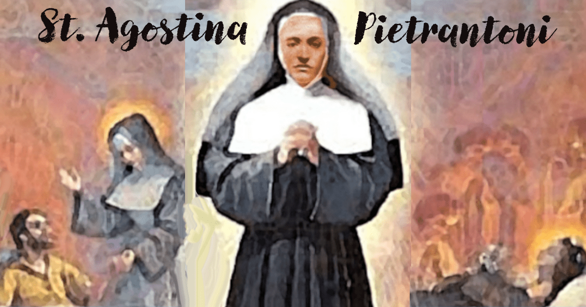 St. Agostina Pietrantoni: “Charity to the point of heroism”