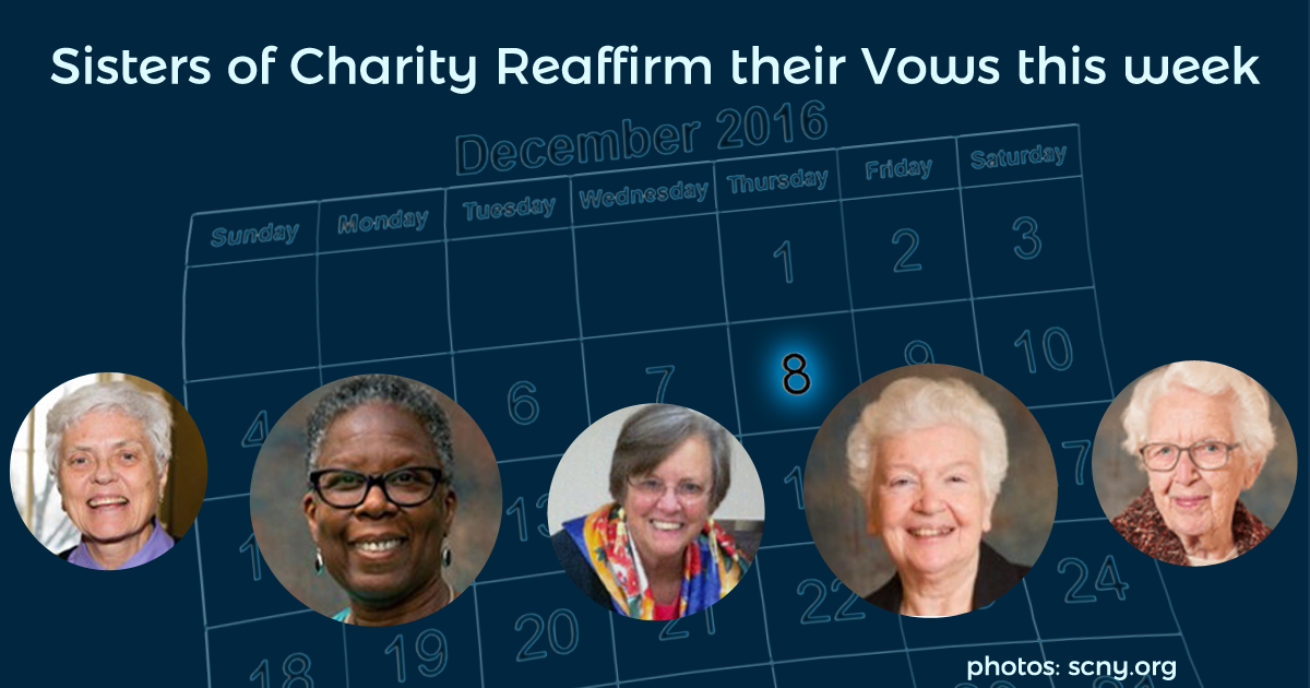 Sisters of Charity Renew Their Vows This Week
