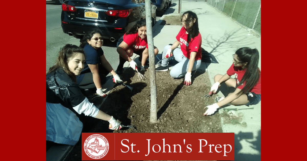 St. John’s Prep Junior Ladies of Charity Sponsor Tree Care 