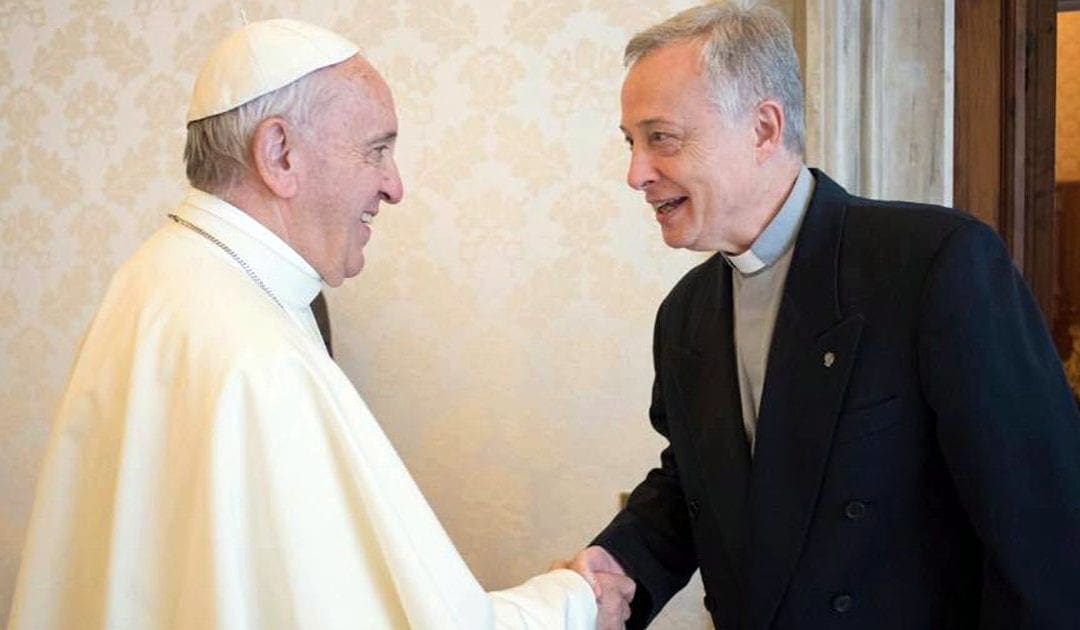 Pope Francis Met Tomaž Mavrič, CM, Superior General