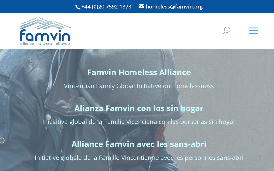 Famvin Homeless Alliance Launches Internet Presence