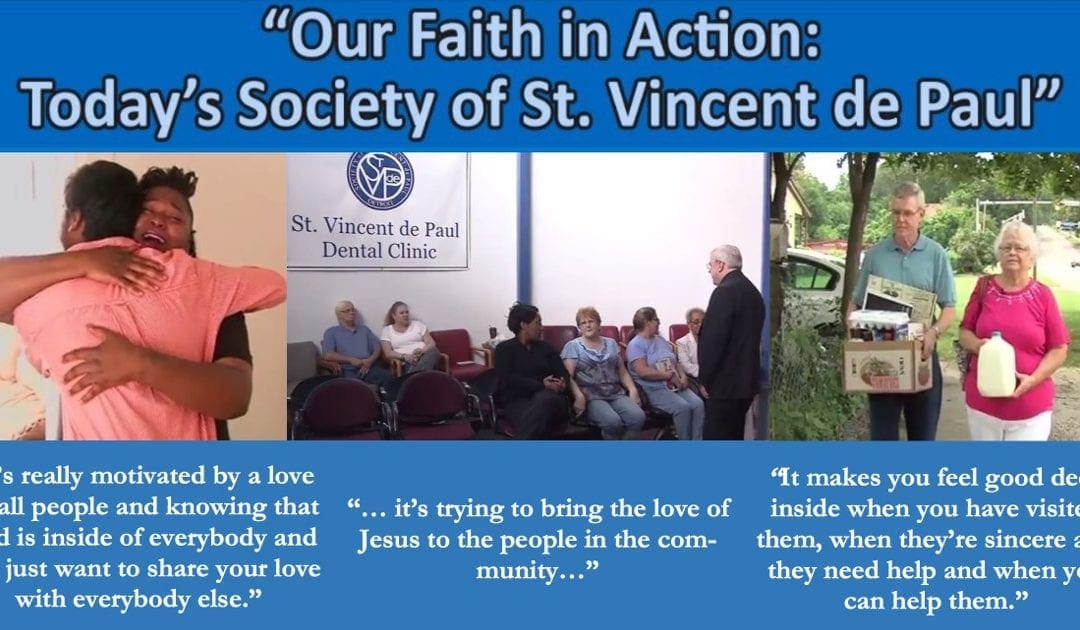 SVDP “Our Faith in Action” TV Show on EWTN