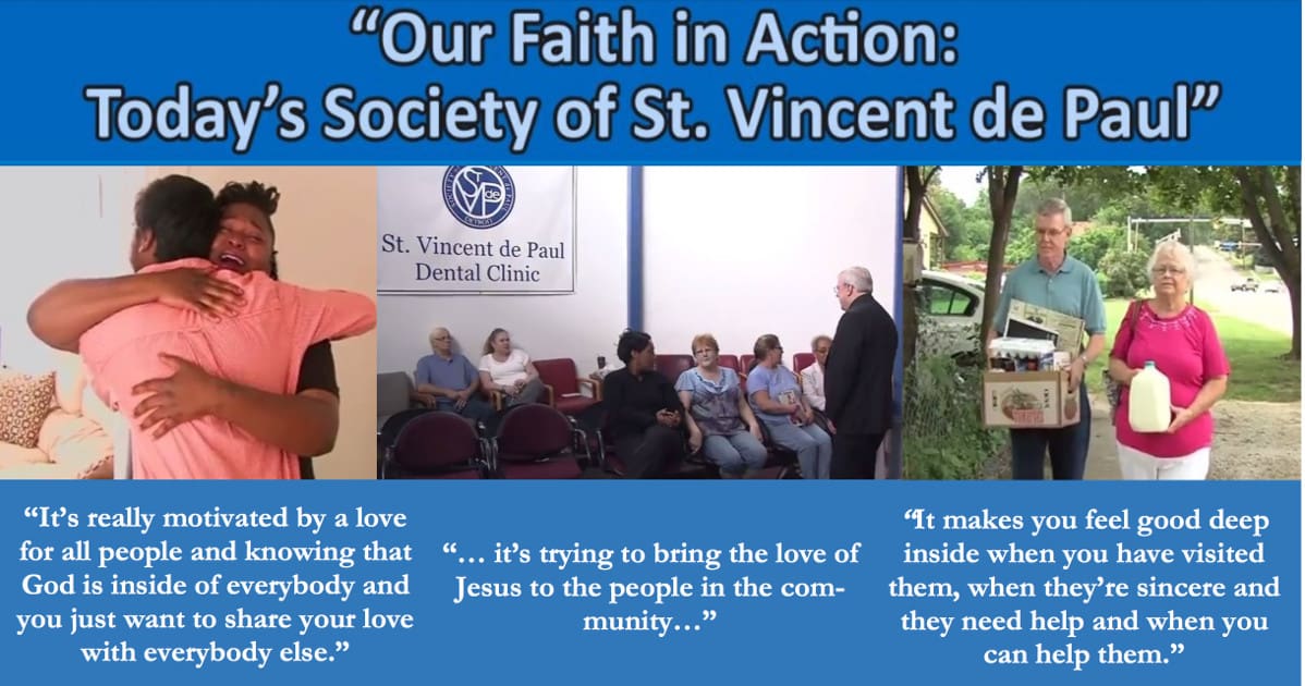 SVDP “Our Faith in Action” TV Show on EWTN