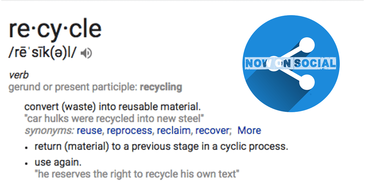7 Steps to Recycling Your Best Facebook Content