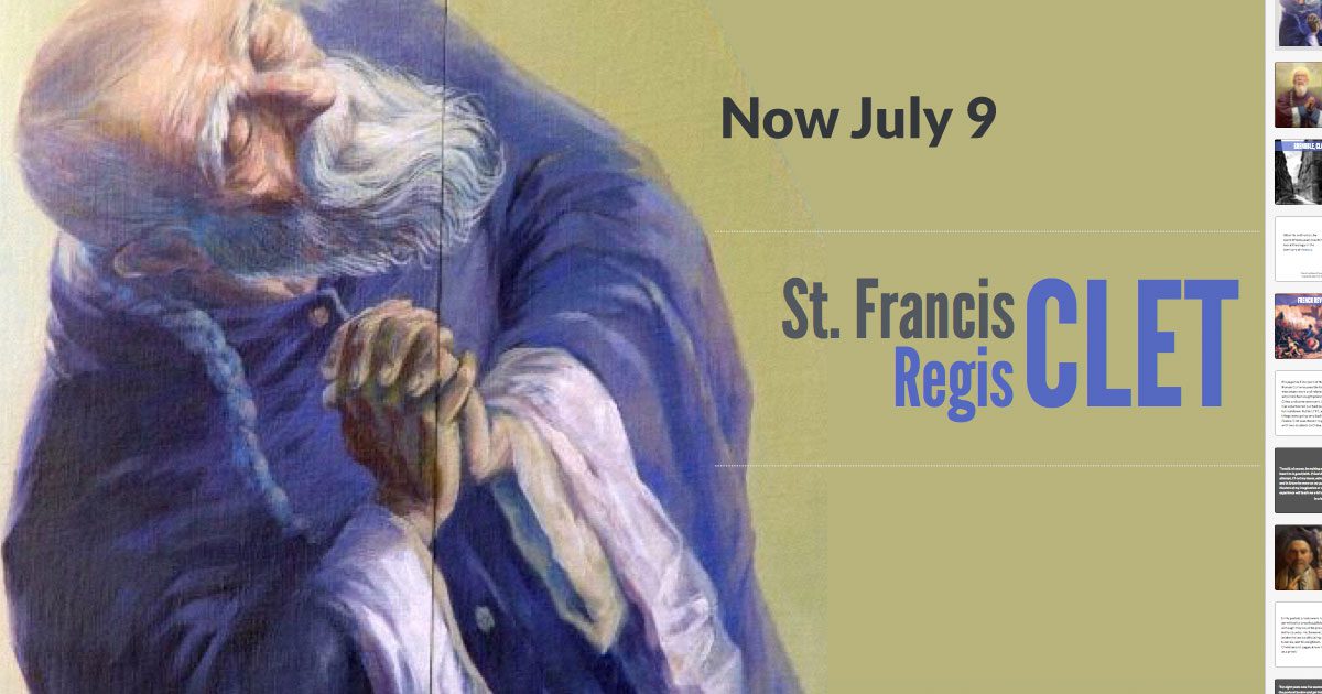 July 9: Feast Day of St. Francis Regis Clet