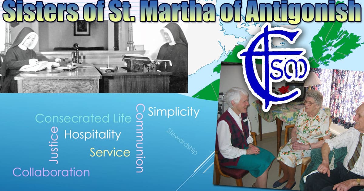 July 16: First Sisters of St. Martha Arrived in Antigonish, Nova Scotia