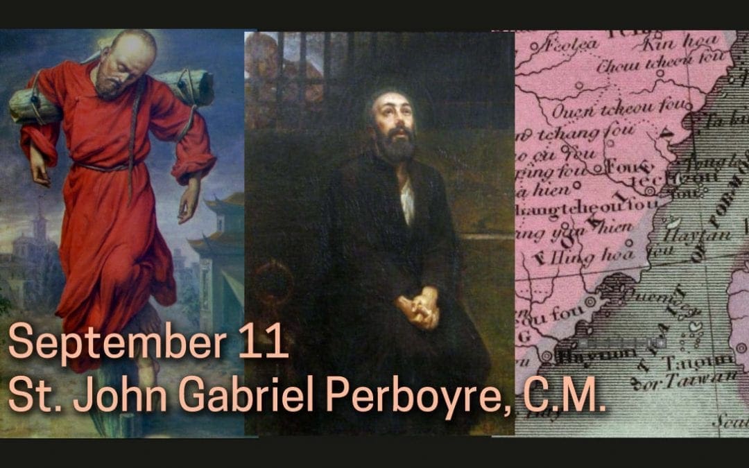 Resources for Feast Day of St. John Gabriel Perboyre, C.M.