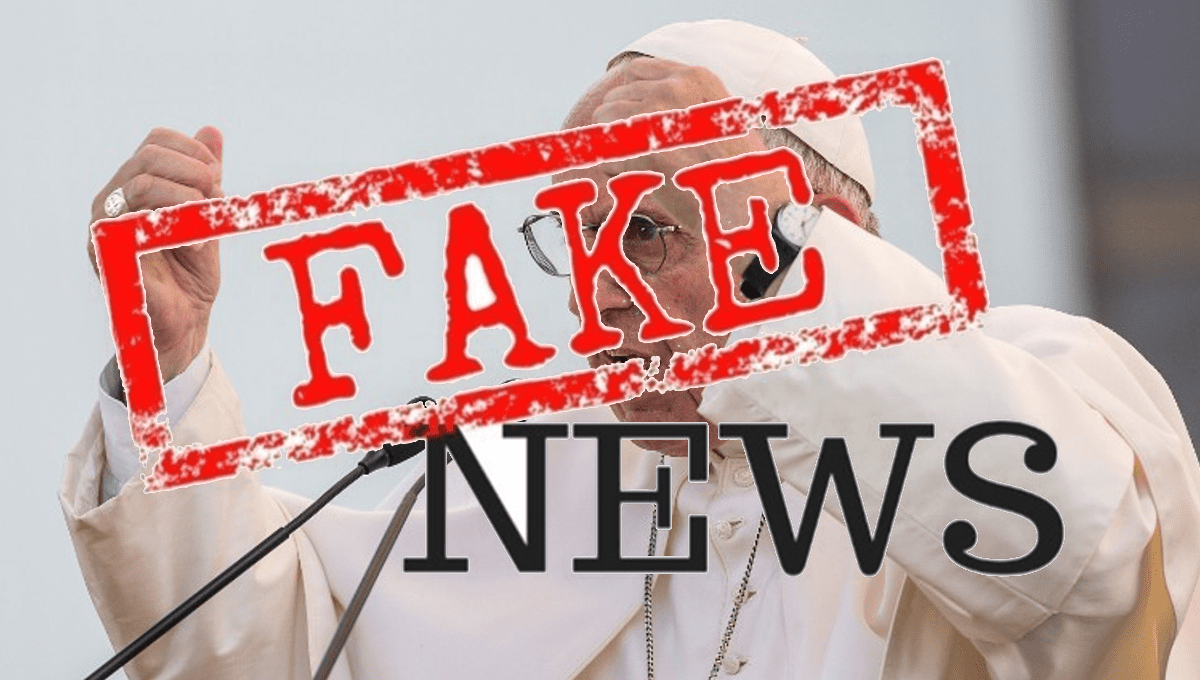 Pope Francis wants the Catholic Church to tackle ‘fake news’