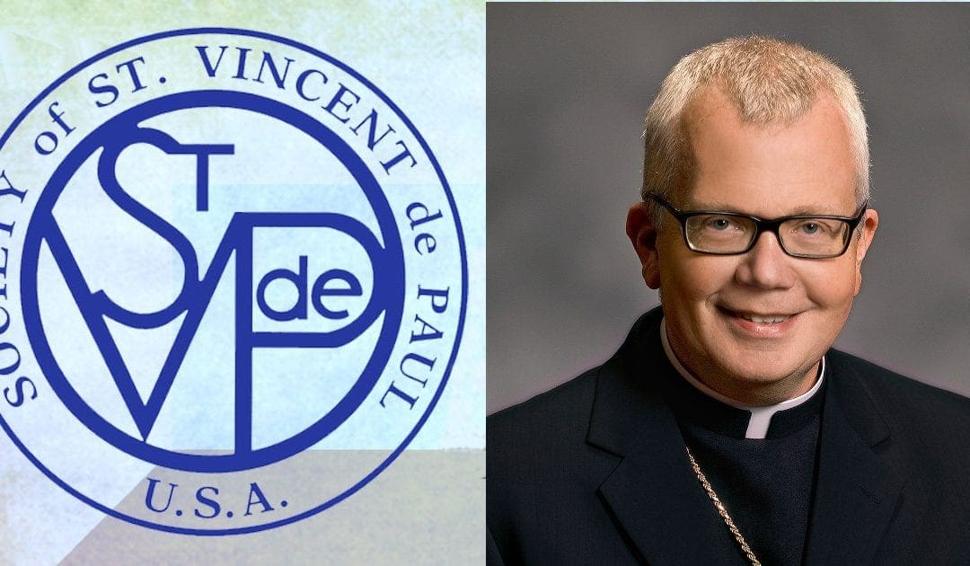 Bishop Hying Named National Episcopal Advisor of SSVP USA