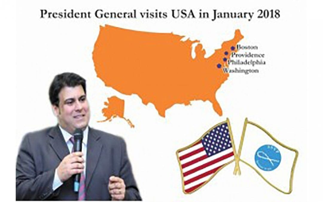 SSVP President General visits United States of America this January