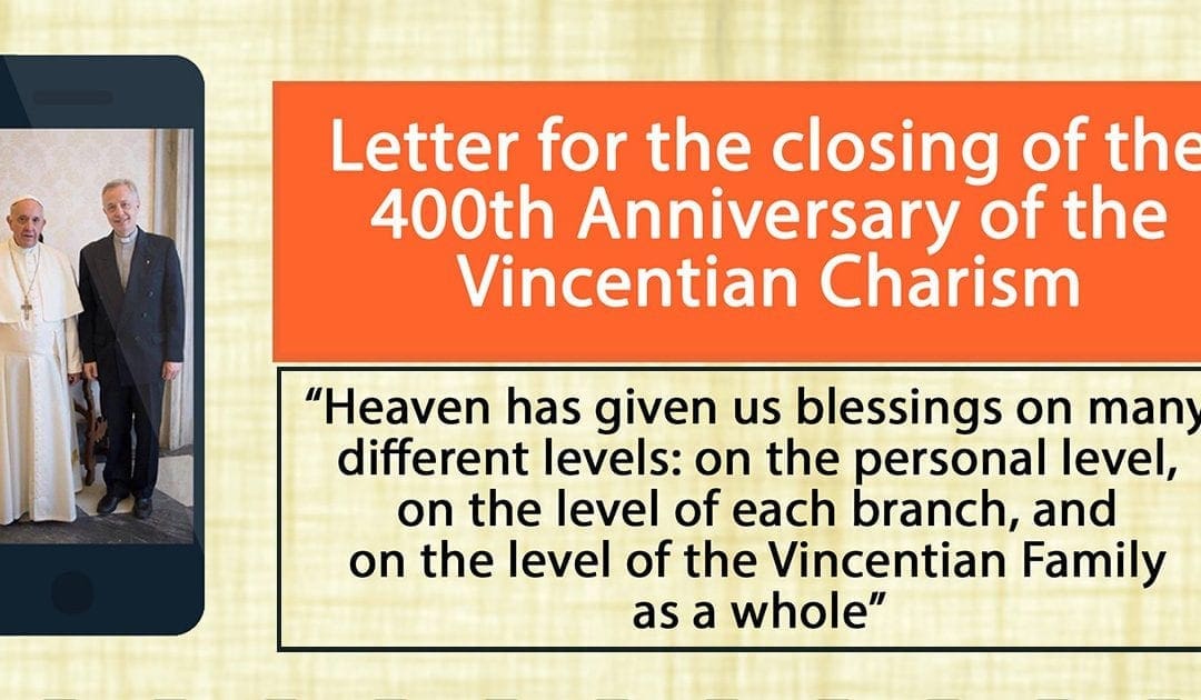 Infographic Based on the Letter of Father Tomaž Mavrič, C.M. at the Closing of the 400th Anniversary