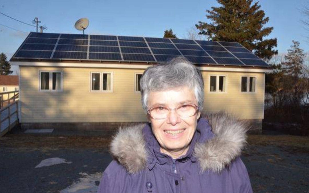 Installation of Solar Panels at the Sisters of St. Martha in Nova Scotia