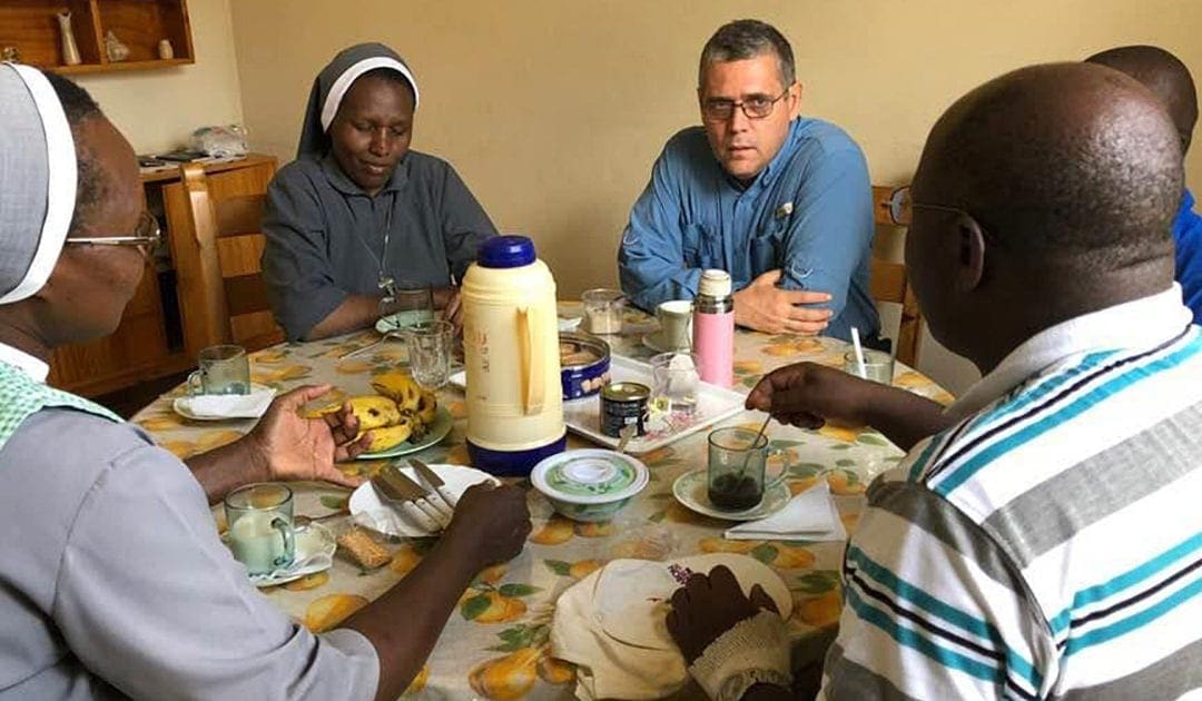 Fr. Flavio from the Vincentian Family Office Visits Kenya