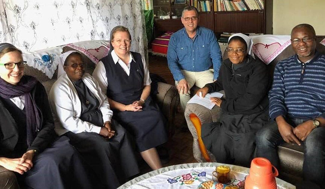 Fr. Flavio from the Vincentian Family Office Visits Ethiopia