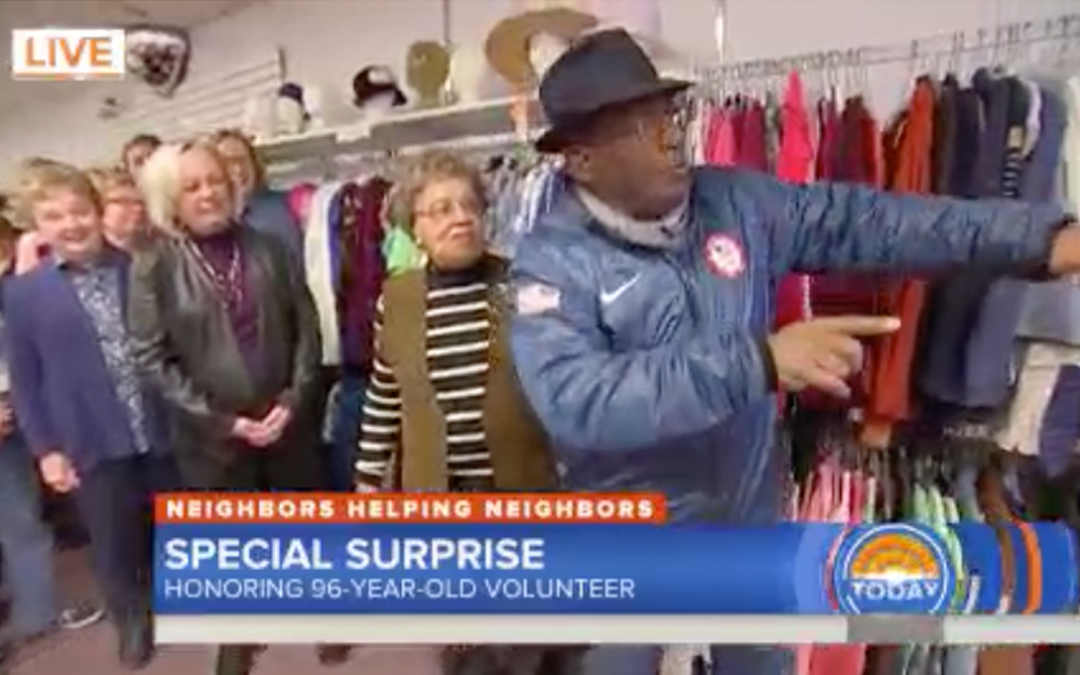 Buffalo Ladies of Charity Gets a Special Surprise and Visit from Al Roker