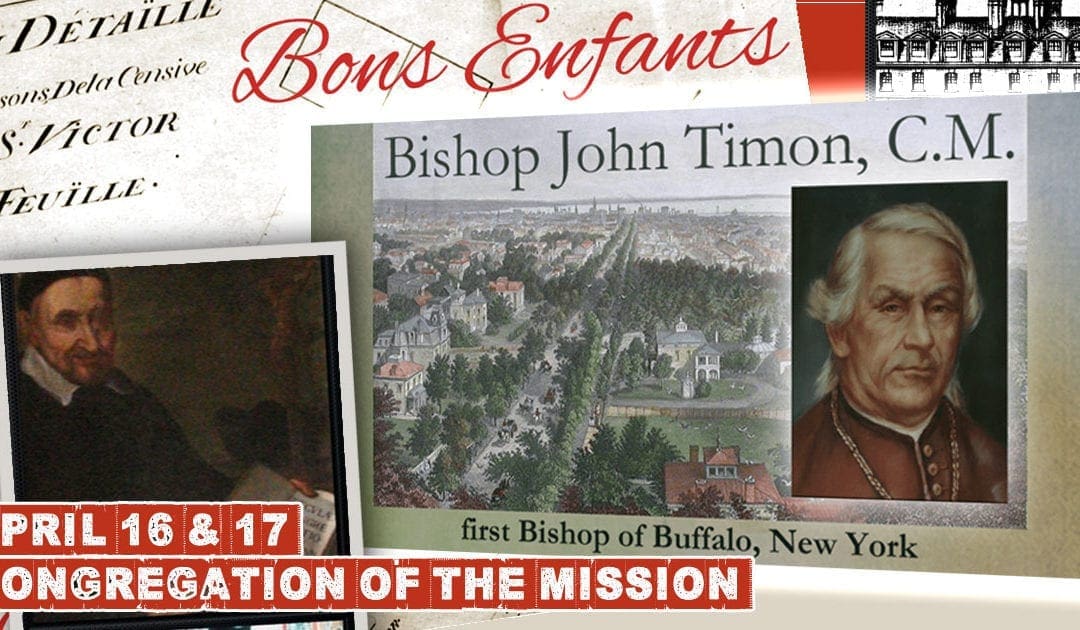 This Week in History of the Congregation of the Mission