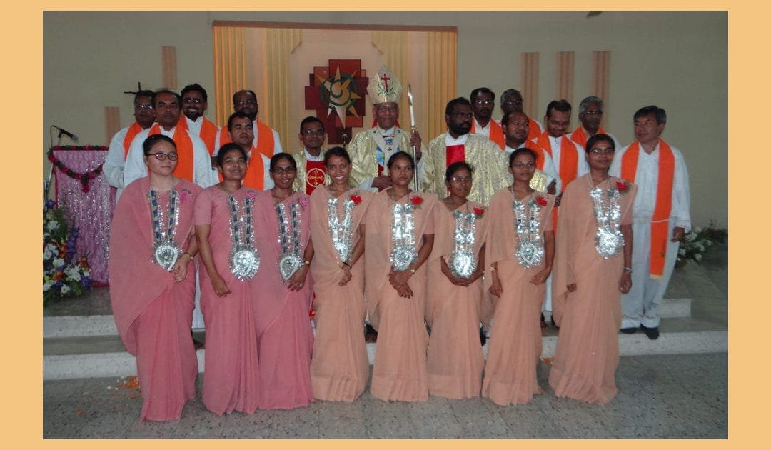 Eight Sisters Make Vows in Mokama, India