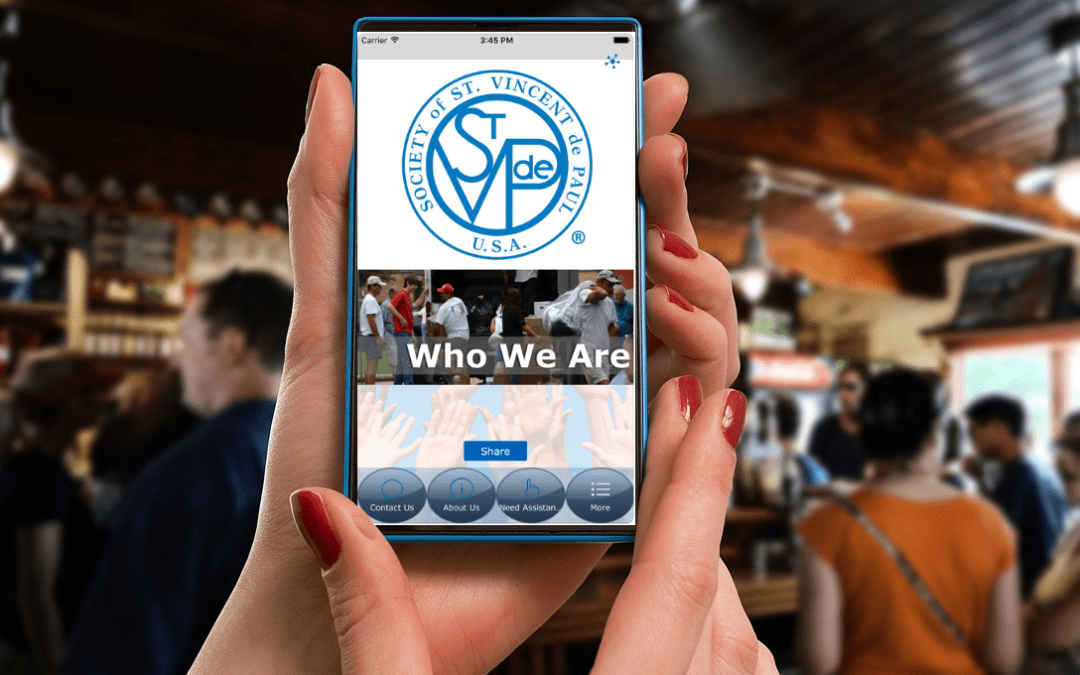 Get the Society of St. Vincent de Paul App Today!